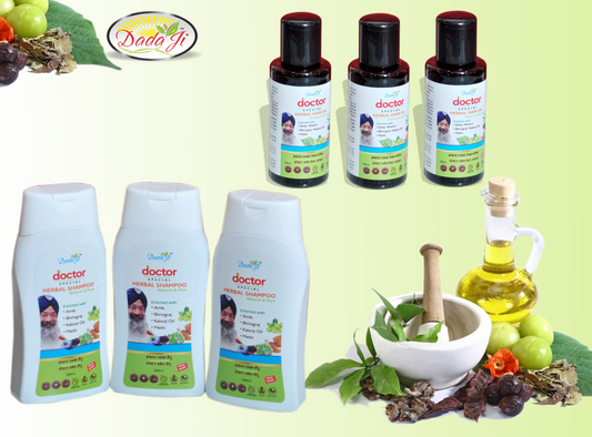 BUY 2 SET & GET 1 SET FREE DR.HAIR OIL & DR. HAIR SHAMPOO COMBO OFFER. (ONLY FOR TODAY)